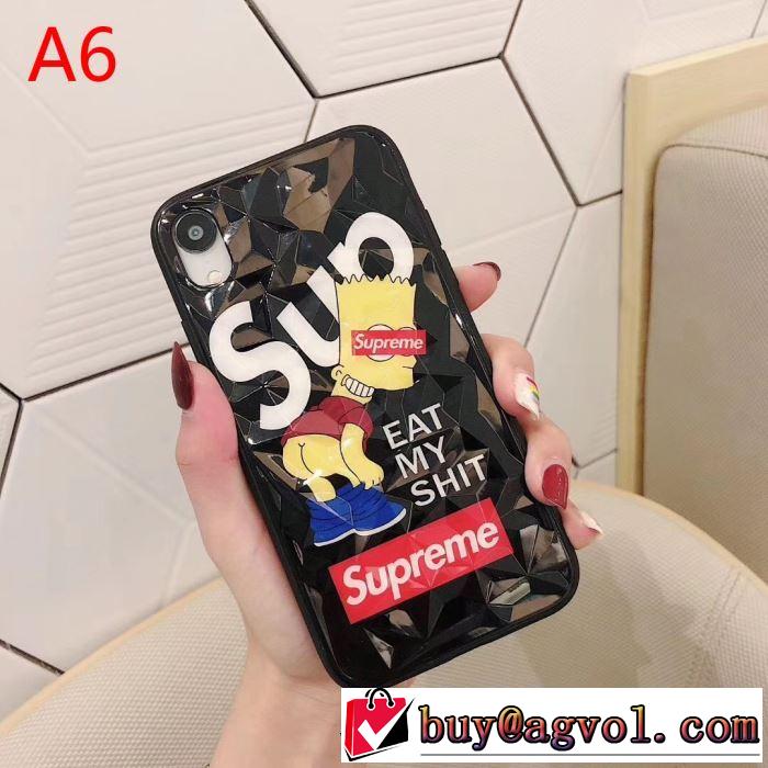 秋冬コーデと相性がいい 多色可選 スマートフォンケース 2019トレンド秋冬おすすめ安い シュプリーム SUPREME おしゃれなファッションコーデ