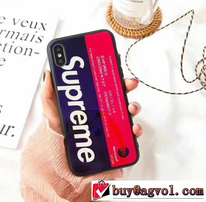 最高にCOOL秋冬新作 スマートフォンケース 最速2019秋冬トレンドブランド シュプリーム SUPREME 今年らしい新しい人気色