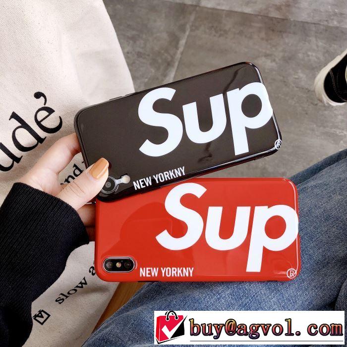 SUPREME おしゃれに秋を迎えるために スマートフォンケース 2色可選 2019トレンドカラー秋冬セール シュプリーム