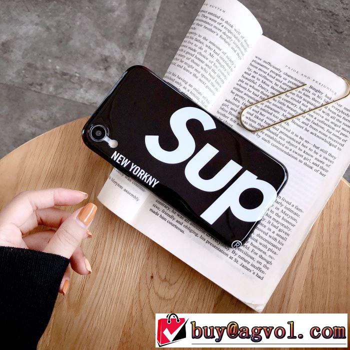 SUPREME おしゃれに秋を迎えるために スマートフォンケース 2色可選 2019トレンドカラー秋冬セール シュプリーム