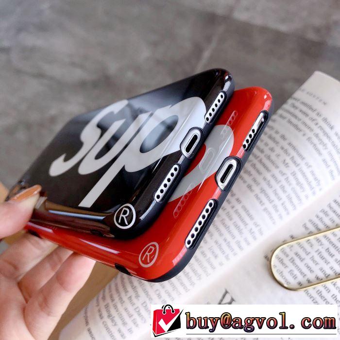 SUPREME おしゃれに秋を迎えるために スマートフォンケース 2色可選 2019トレンドカラー秋冬セール シュプリーム