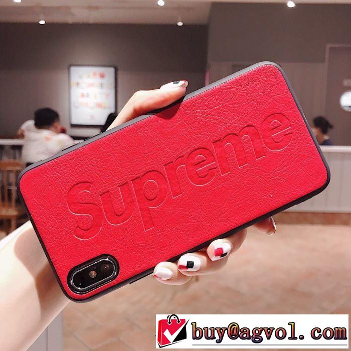 秋にはやる最新作を先取り2色可選 スマートフォンケース 2019秋冬トレンドアイテム シュプリーム SUPREME 今年注目な新品セール
