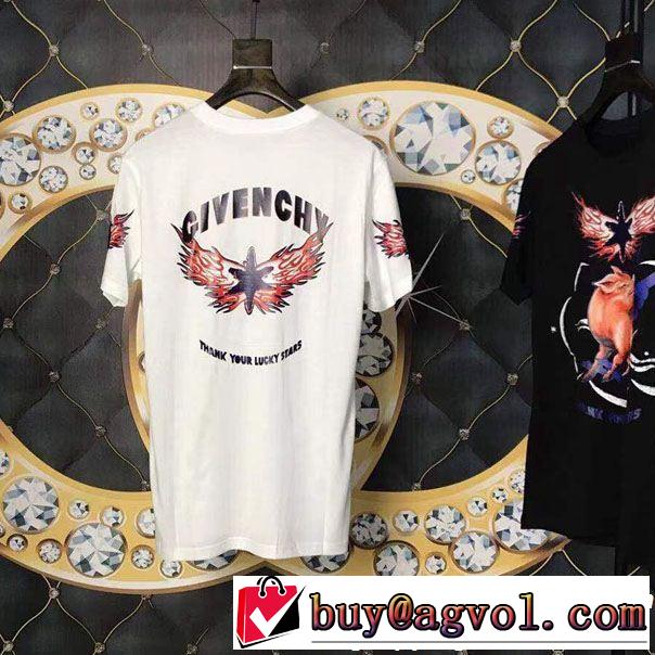 2色可選 2019夏ファション新品 きちんと感をプラス ジバンシー GIVENCHY Tシャツ/ティーシャツ
