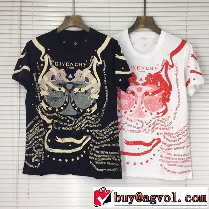 GIVENCHY Tシャツ/ティーシャツ 2色可選 2019年の春夏に着たい こなれ感を引き立たせ ジバンシー