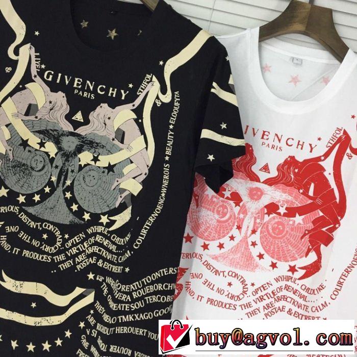 GIVENCHY Tシャツ/ティーシャツ 2色可選 2019年の春夏に着たい こなれ感を引き立たせ ジバンシー