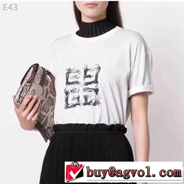 2019年最新ファッション トレンド感があって涼しげ ジバンシー GIVENCHY Tシャツ/ティーシャツ 2色可選