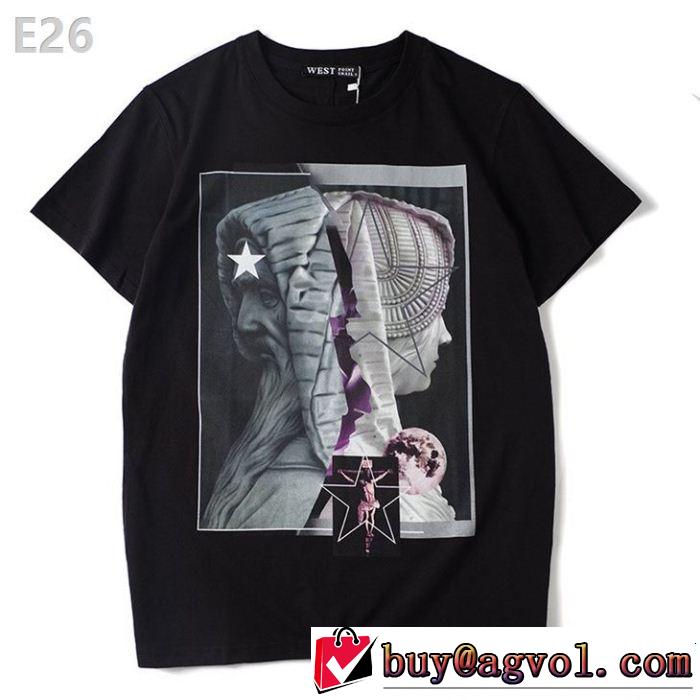 トップスをインするスタイル ジバンシー GIVENCHY Tシャツ/ティーシャツ 2色可選 2019夏ファション新品