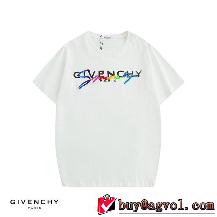 男女兼用 2色可選 2019春夏トレンドアイテム 高級感が好評です ジバンシー GIVENCHY 半袖Tシャツ