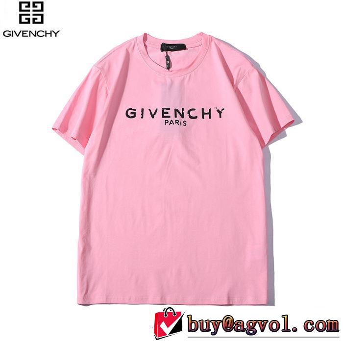 ジバンシー GIVENCHY 半袖Tシャツ 4色可選 男女兼用 2019年の夏のマスト 定番のスタイル春夏限定