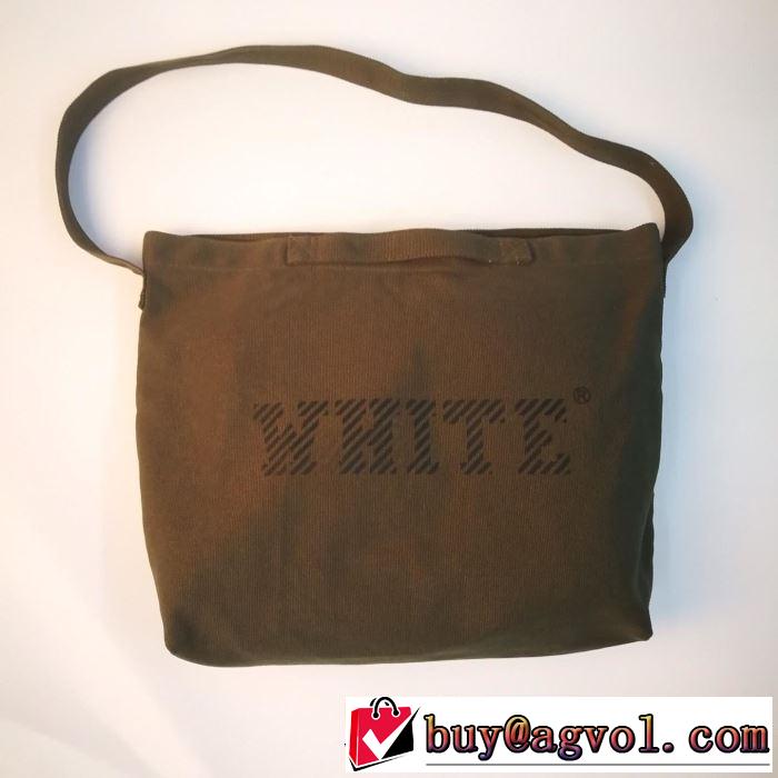 2019春夏は人気定番 3色可選  Off-White 着るだけで上品なスタイル オフホワイト デニム バッグ