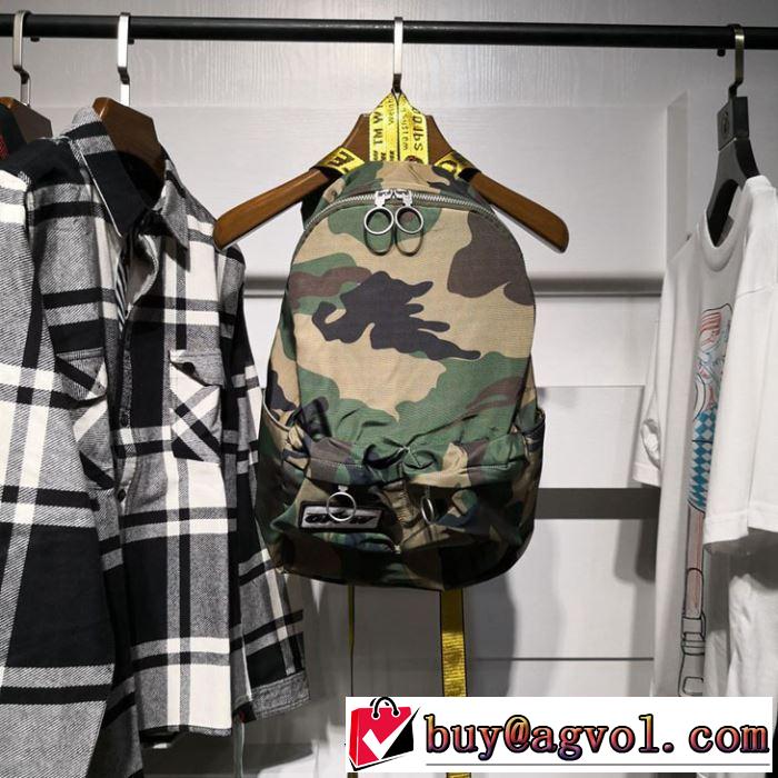  リュック、バックパック Off-White 洗練された印象に オフホワイト 2019春夏は人気定番