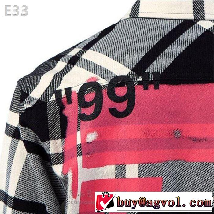 2019年春夏流行ファッション 大人の可愛さを引き立て Off-White オフホワイト シャツ 2色可選