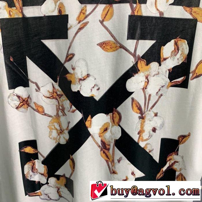 Off-White オフホワイト 半袖Tシャツ off-white 19ss】 OW 19ss 2019年の春夏に着たい ちょっと大人の印象