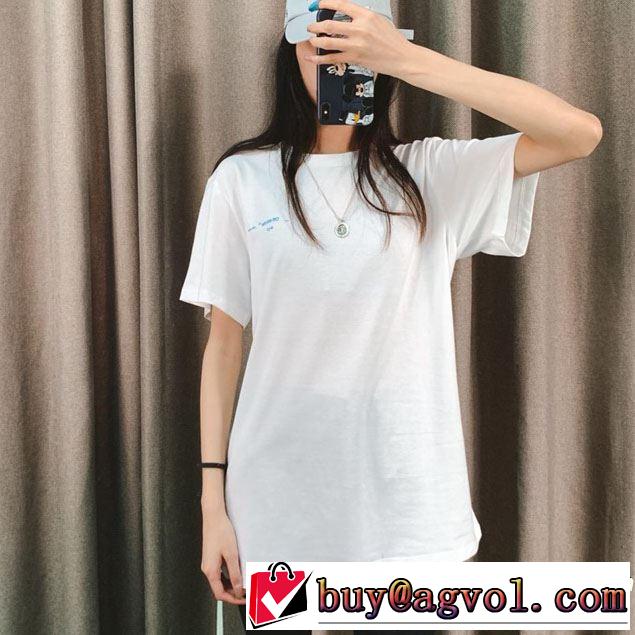 2019年春夏流行ファッション 快適な着心地 Off-White オフホワイト 半袖Tシャツ off-white 19ss】 OW 19ss