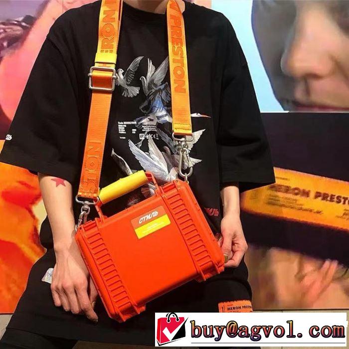 HERON PRESTON HP Off-White オフホワイト 半袖Tシャツ 2色可選 夏先に大活躍する 2019春夏トレンドアイテム