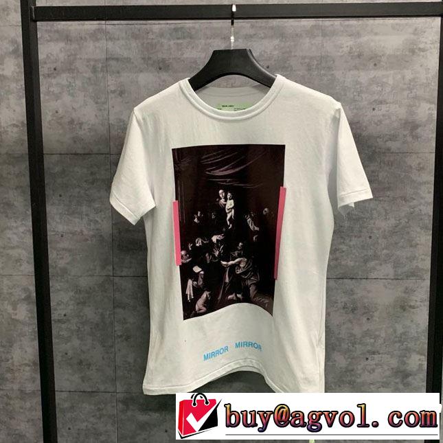 暑い今こそ活躍させたい！2019春夏は人気定番 Off-White オフホワイト 半袖Tシャツ off-white 17ss】 OW 17ss