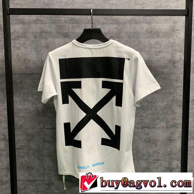 暑い今こそ活躍させたい！2019春夏は人気定番 Off-White オフホワイト 半袖Tシャツ off-white 17ss】 OW 17ss