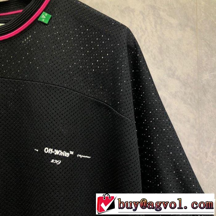 19ss &ldquo;99&rdquo; 今流行りの最新コレクション 2019春夏の大注目トレンド Off-White オフホワイト 半袖Tシャツ