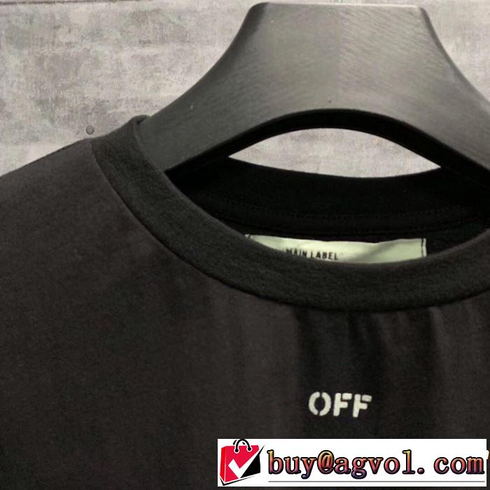 off-white 18ss】 OW 18ss 今年の正解大人気新作 2019年の春夏に着たい Off-White オフホワイト 半袖Tシャツ