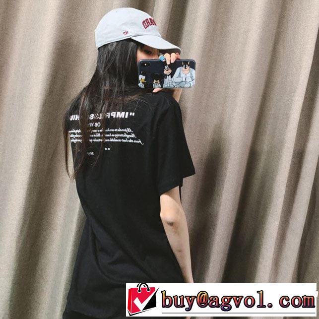 Off-White オフホワイト 半袖Tシャツ off-white 19ss】 OW 19ss きちんと感をプラス 2019SSのトレンド商品