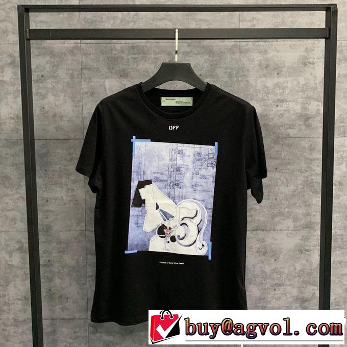 Off-White オフホワイト 半袖Tシャツ off-white 19ss】 OW 19ss きちんと感をプラス 2019SSのトレンド商品