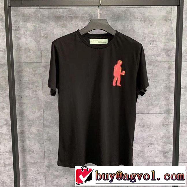 夏に良く似合うちょっと新品 Off-White オフホワイト 半袖Tシャツ off-white 19ss】 OW 19ss 2019即旬な装いに