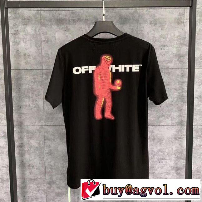 夏に良く似合うちょっと新品 Off-White オフホワイト 半袖Tシャツ off-white 19ss】 OW 19ss 2019即旬な装いに