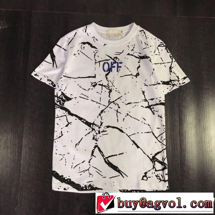 半袖Tシャツ 2色可選 OFF-WHITE 2019春夏は人気定番 人気ストリートブランド新品 Off-White オフホワイト