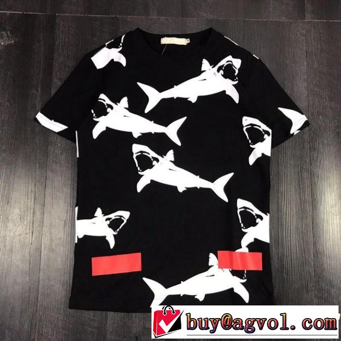 Off-White オフホワイト 半袖Tシャツ 2色可選 OFF-WHITE オシャレ印象で人気の高い 2019SSのトレンド商品