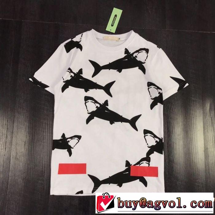 Off-White オフホワイト 半袖Tシャツ 2色可選 OFF-WHITE オシャレ印象で人気の高い 2019SSのトレンド商品