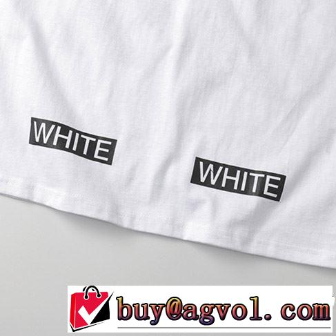 2019春夏の大注目トレンド 今っぽく新作アイテム Off-White オフホワイト 半袖Tシャツ OFF-WHITE 2色可選