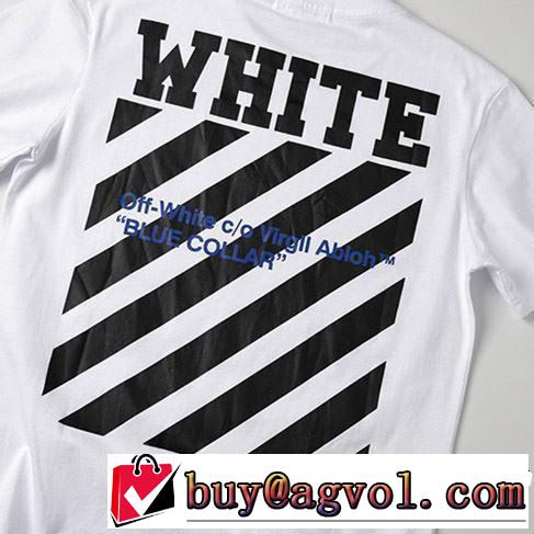 2019春夏の大注目トレンド 今っぽく新作アイテム Off-White オフホワイト 半袖Tシャツ OFF-WHITE 2色可選