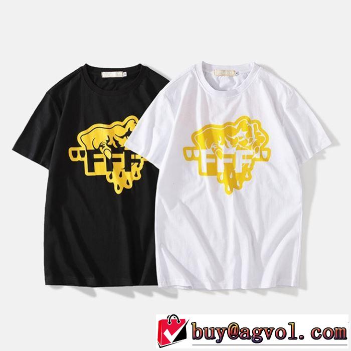 OFF-WHITE 2色可選 お洒落トレンド人気 2019春夏トレンドアイテム Off-White オフホワイト 半袖Tシャツ