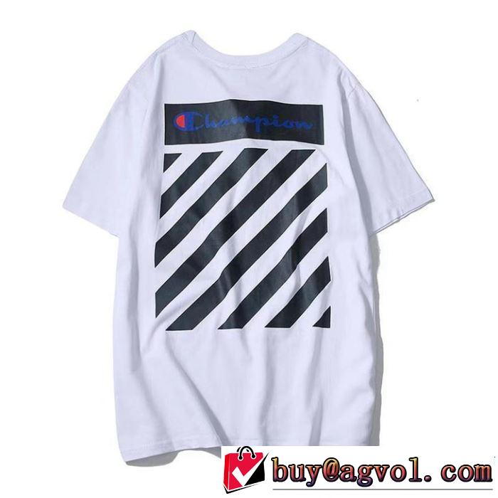 大人っぽく着こなし 半袖Tシャツ 2019年の春夏に着たい Off-White オフホワイト OFF-WHITE  3色可選