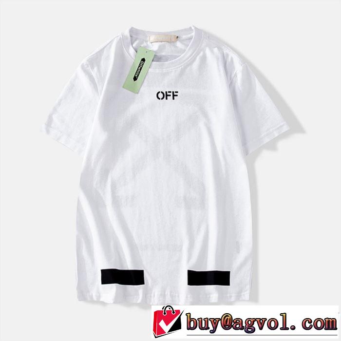 半袖Tシャツ OFF-WHITE 3色可選 春夏の流行り2019新品 2019春夏トレンドアイテム Off-White オフホワイト