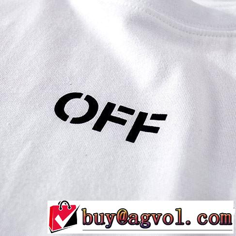 Off-White オフホワイト 半袖Tシャツ OFF-WHITE 2色可選 着るだけで上品なスタイル 2019SSのトレンド商品