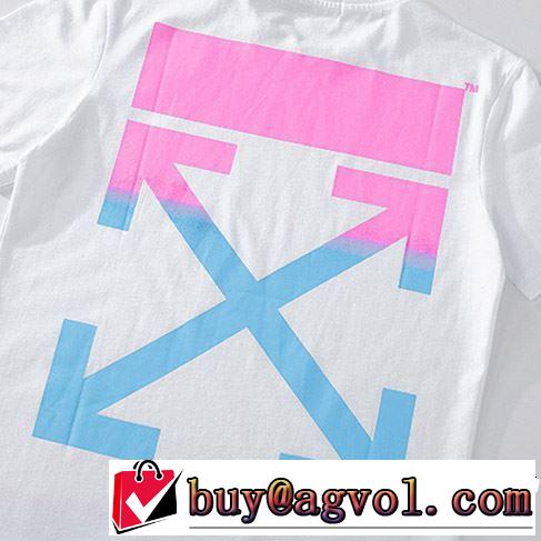 Off-White オフホワイト 半袖Tシャツ OFF-WHITE 2色可選 着るだけで上品なスタイル 2019SSのトレンド商品