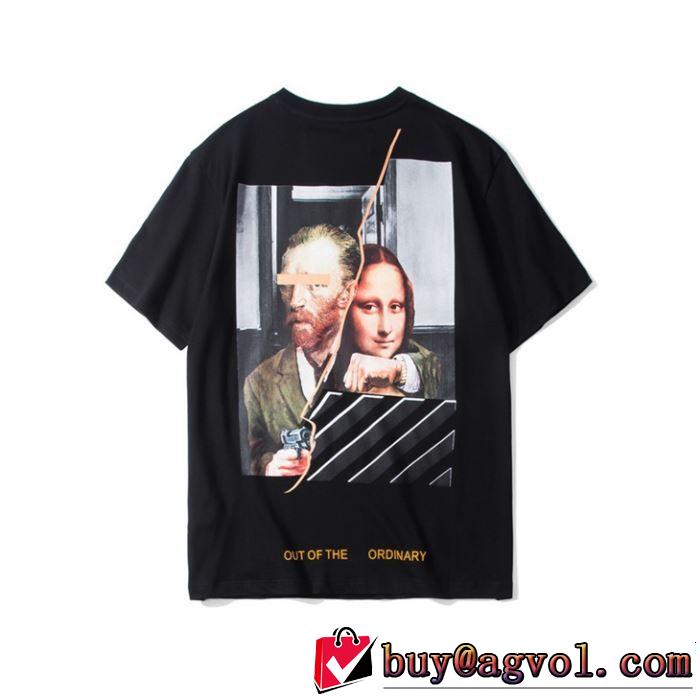 半袖Tシャツ OFF BLACK 2色可選 大人カジュアル上手に 《2019年》今、注目のストリート Off-White オフホワイト
