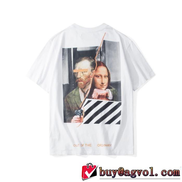 半袖Tシャツ OFF BLACK 2色可選 大人カジュアル上手に 《2019年》今、注目のストリート Off-White オフホワイト