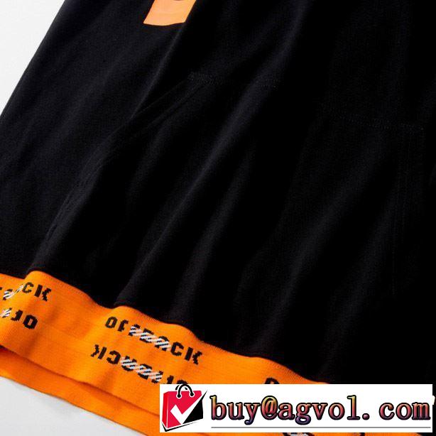 Off-White オフホワイト 半袖Tシャツ OFF BLACK 2色可選 知的な夏のスタイル 2019春夏も引き続き人気セール