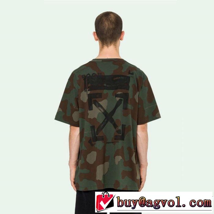 元気な印象のコーデ Off-White オフホワイト 半袖Tシャツ OFF-WHITE CO VIRGIL ABLOH 19SS 2019年の夏のマスト