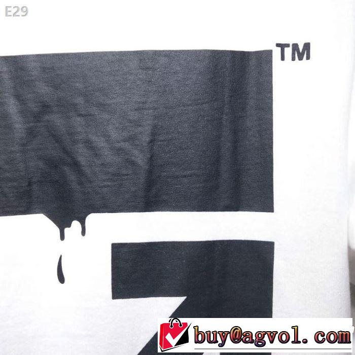 この夏は注目新作 【2019春夏】最新コレクション Off-White オフホワイト 半袖Tシャツ 2色可選