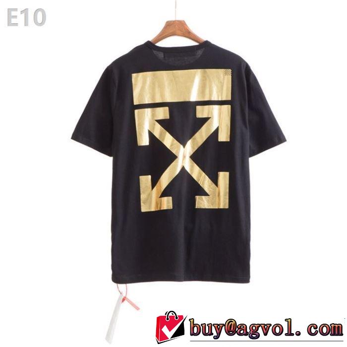 半袖Tシャツ 2019春夏も引き続きトレンド  Off-White オフホワイト人気夏ファションおすすめ