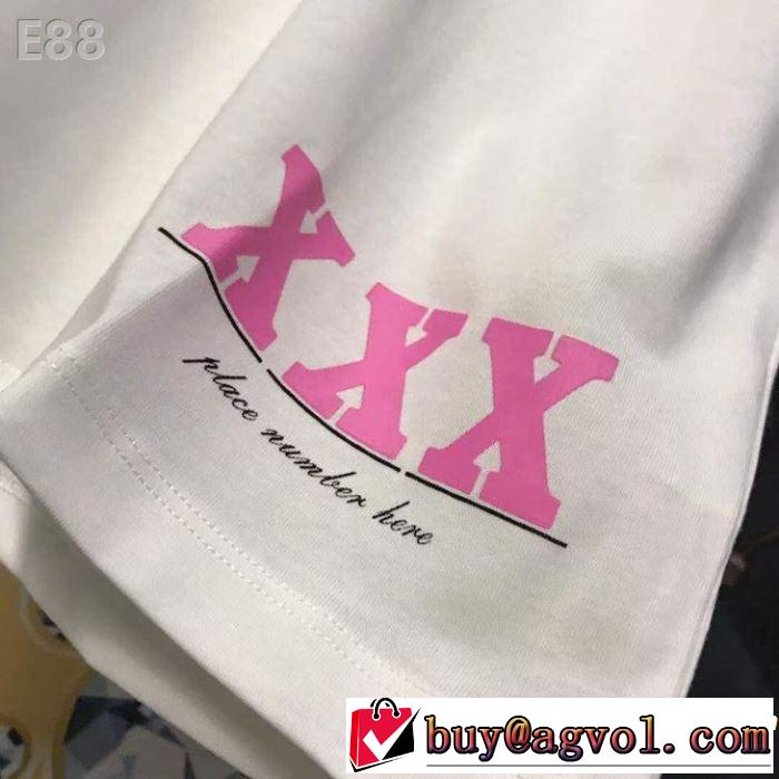 今季トレンドの限定アイテム 【2019春夏】最新コレクション Off-White オフホワイト 半袖Tシャツ 2色可選