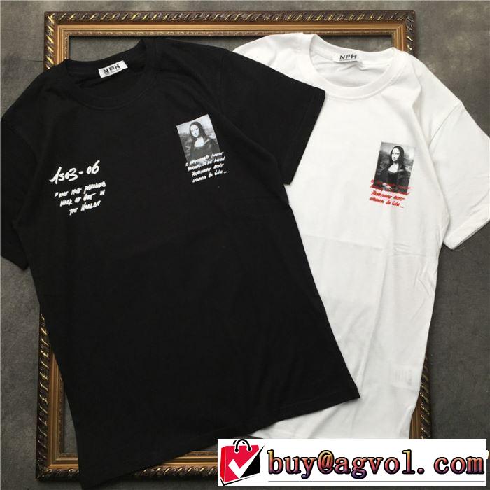 季節感をプラス人気商品 2019年の夏のマスト Off-White オフホワイト 半袖Tシャツ 2色可選 男女兼用