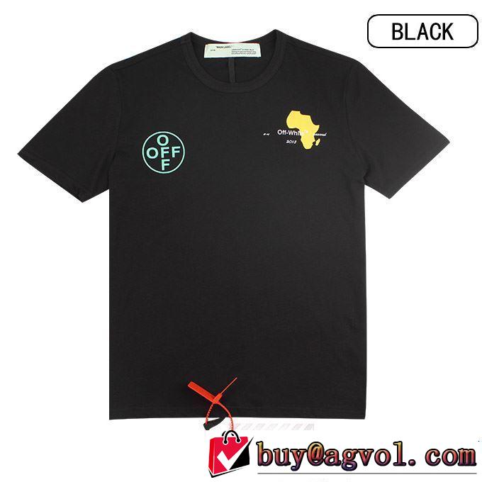 2色可選 半袖Tシャツ人気ストリートブランド新品 2019春夏は人気定番 Off-White オフホワイト