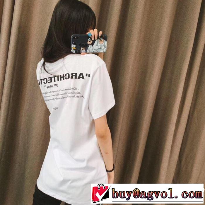 off-white 19ss】 OW 19ss スタイリッシュに新着 Off-White オフホワイト 半袖Tシャツ 2019年最新ファッション