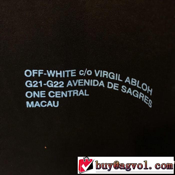 2019年春夏流行ファッション 大人の可愛さを引き立て Off-White オフホワイト 半袖Tシャツ off-white 19 2色可選