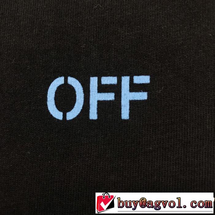 2019年春夏流行ファッション 大人の可愛さを引き立て Off-White オフホワイト 半袖Tシャツ off-white 19 2色可選