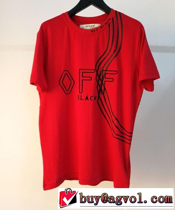 Off-White オフホワイト2019春夏は人気定番 Tシャツ/半袖 3色可選 知的な夏のスタイル